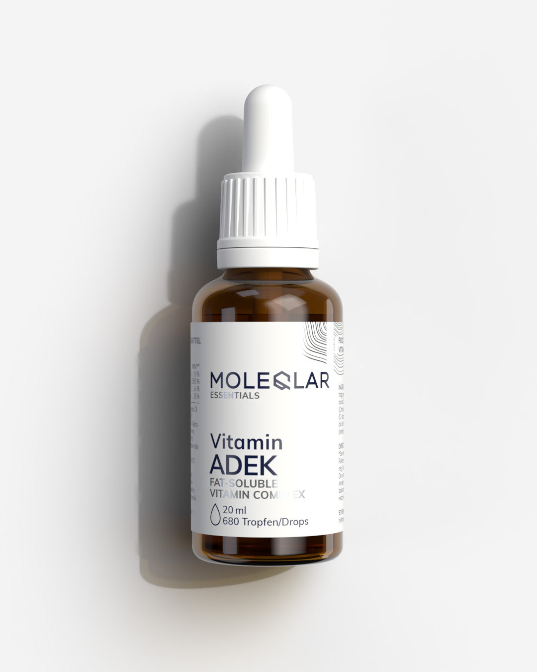 ADEK vitamin cseppek, MoleQlar