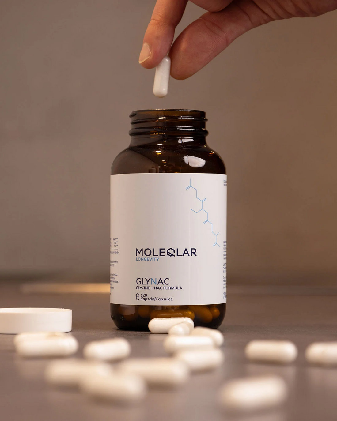 GlyNAC, glicin és N-acetil-cisztein kapszula, MoleQlar