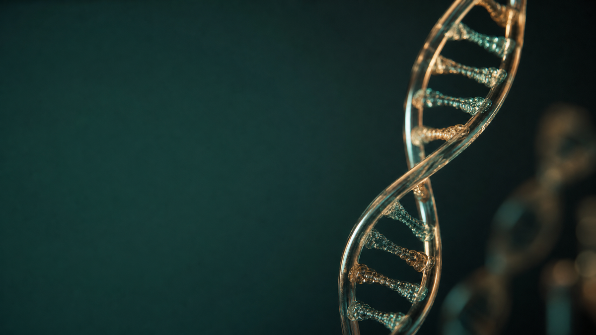 LongevityLab blog háttérkép - DNS spirál